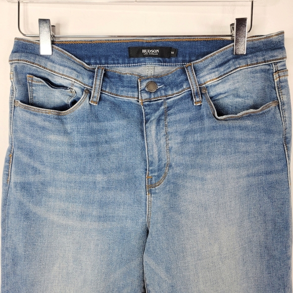 HUDSON Jeans Light Wash High Waisted Jeans - Picture 4 of 9